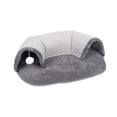 thumbnail image 2 of Esquirla 2 in 1 Cat Tunnel Bed Comfortable Playing Hut for Indoor Cats Hamster Rabbit, 2 of 8