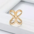 thumbnail image 4 of QQTDFG Jewelry Women's Scarf Buckle Ring X Shape Scarf Clip Holder Wedding-Gold, 4 of 7