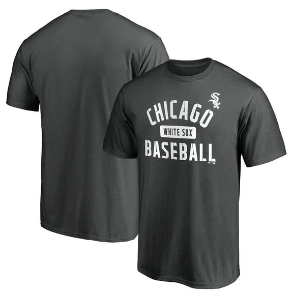 Men's Charcoal Chicago White Sox Team Primary Pill T-Shirt