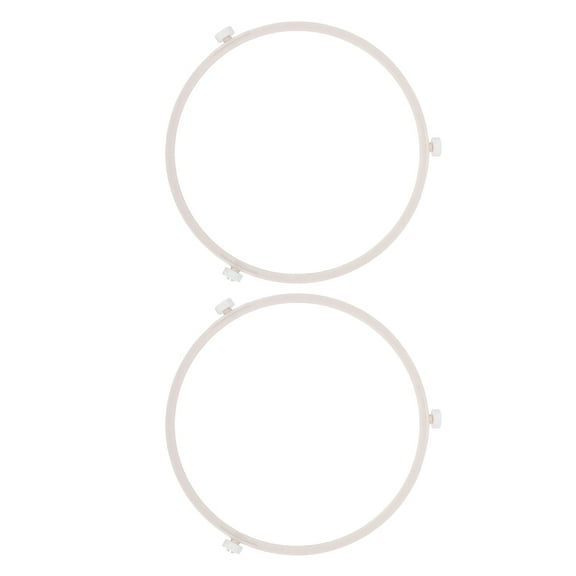 2pcs Microwave Turntable Holder 18.9cm Microwave Oven Turntable Roller Base