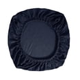 thumbnail image 4 of Polyester Chair Seat Cover Durable Padded Chair Seat Cover Comfortable Soft with New Merbau Dark Blue, 4 of 9