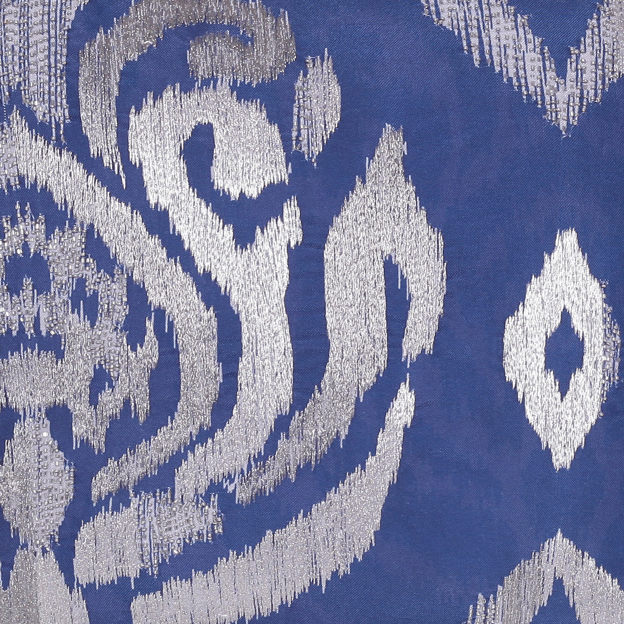 Harlow Hill Demi 20" x 20" Blue/Silver Striped Polyester Adult Decorative Throw Pillow Cover