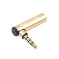 thumbnail image 1 of conector Enchufe de conector adaptador en ángulo recto de 90 grados a de 3,5 mm (1 pieza) Hugtrwg Para estrenar, 1 of 6