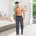 thumbnail image 5 of Top-kevin Chemistry Experiment Print Pajama Pants for Men Comfort Sleep Lounge Bottoms Straight-fit with Pockets S-XXL, 5 of 6