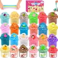 thumbnail image 1 of Kit de Slime Niuruilsi Aroma a Mantequilla 24 Unidades con Amuletos para Niños, 1 of 6