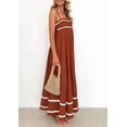 thumbnail image 3 of PRETTYGARDEN Women Summer Flowy Maxi Dress Casual Sleeveless Spaghetti Strap Ruffle Beach Long Dresses, 3 of 9