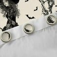 thumbnail image 4 of Castle Fairy Teenager Halloween Witch Black Out Curtains,Spooky Animal Curtains Pack of 2 (42x63 Each),Bohemian Damask Bedroom Curtains,Super Cozy Festival Room Decor, 4 of 6