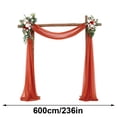 thumbnail image 2 of Wedding Arch Chiffon Fabric Drapery Wedding Drapery Arch Decoration Wedding Decor, 2 of 8