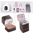 thumbnail image 2 of Bolsa organizadora de esmaltes de uñas AGX Bravo con capacidad para 30 botellas, 2 of 7