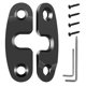thumbnail image 1 of Aluminum Alloy Sun Visor Repair Kit Heavy Duty Visor Mounting Clips, 1 of 5