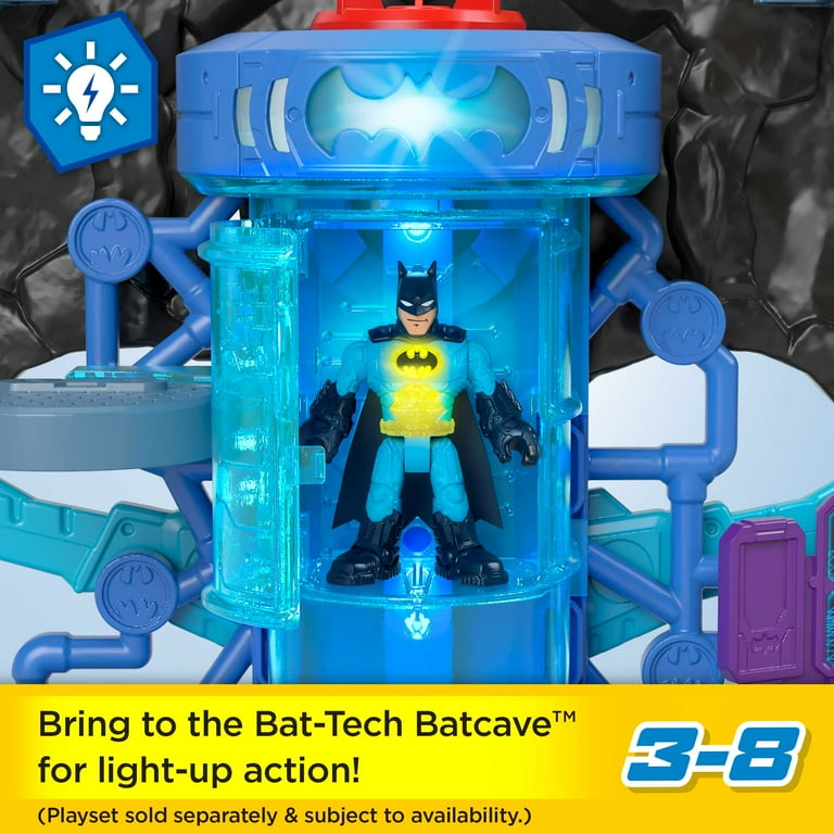 Fisher-Price Imaginext DC Super Friends Batman Toys - Tanque De Murcielagos Transformables Con Luces Sonidos Figura Y Proyectiles Para Ninos Fisher-Price Imaginext DC Super Friends Batman Toys - Tanque De Murcielagos Transformables Con Luces Sonidos Figura Y Proyectiles Para Ninos