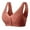 Red, variant on Aayomet Underwire Bra Women's Minimizer Bras Comfort Cushion Strap Wirefree Full Coverage Large Bust Non-Padded Bra,Purple 38