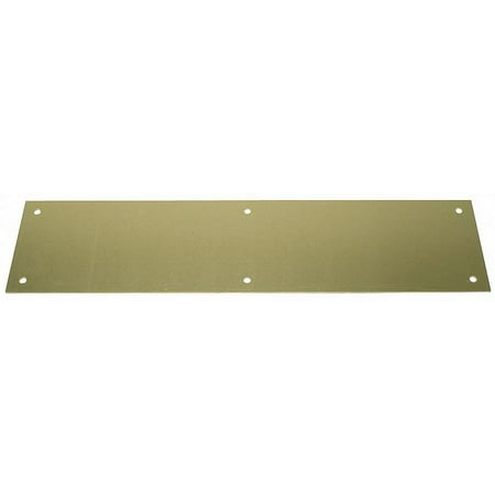 

Rockwood Push Plates BrassGrip 3 1/2 x15 In 70B.3