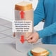 thumbnail image 4 of Caja de Pan Transparente Soporte de Plástico para Almacenamiento de Tostadas Frescas con Tapa Recipiente para Almacenamiento de Pan,A, 4 of 5
