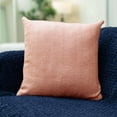 thumbnail image 4 of Herringbone Stripe Cotton Cushions Set of 2 Poly Filled With Zipper Machine Washable, 4 of 4