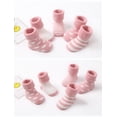 thumbnail image 5 of LNKOO 5 Pairs Baby Toddler Thick Wool Socks - Super Warm Soft Winter Solid Color Casual Crew Socks For Baby Girls Boys Fit 1-3 Years Old, 5 of 7
