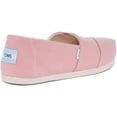 thumbnail image 3 of Toms Alpargata Linen Crepe Women's Linen Slip On Trainers In Pink Size 9, 3 of 6