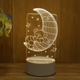 thumbnail image 2 of MesaSe Valenties Day 3D Night Light Creative Novelty LED Decorative Gift Table Lamp, 2 of 10
