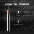 thumbnail image 4 of Men Heated Vest Winter Warm Heated Vest Heating Jacket Lightweight USB Electric Warm Clothes for Outdoor Running Cycling Biking Driving Hiking(Battery Not Included), 4 of 7