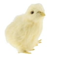 thumbnail image 2 of Mini figura de pollo de peluche, amarilla, juguete educativo para niños, jardín y Los 8x8x7cm, 2 of 8
