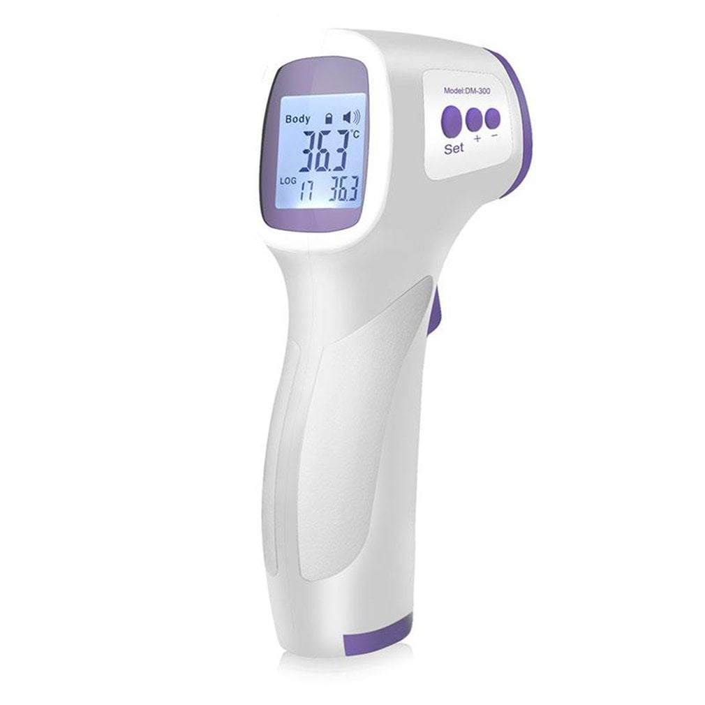 Yumfr Baby/Adult Muti-fuction Electronic Digital Thermometer Non Contact Infrared IR Forehead Thermometer Infant 