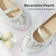 thumbnail image 4 of DREAM PAIRS Girls Mary Jane Ballerina Flat Dress Shoes, 4 of 5