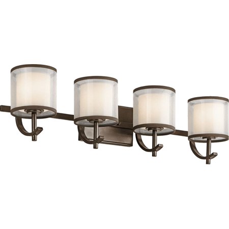 

Kichler 45452 4 Light 28 Wide Bathroom Vanity Light - Bronze