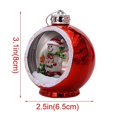 thumbnail image 4 of Claus Muñeco De Nieve Colgantes Led Adornos Colgantes Para Decoraciones Navideñas seitruly HA042652-01, 4 of 6