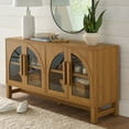 Better Homes & Gardens Juliet Arc TV Stand for TVs up to 65", Light