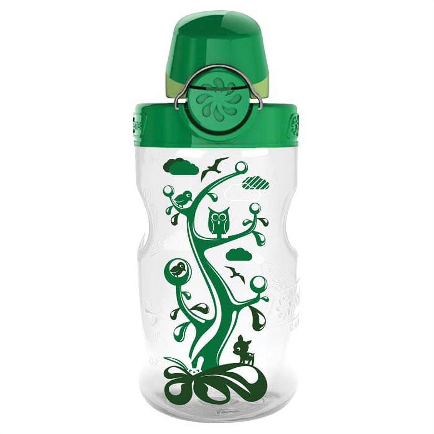 Nalgene 342661 on The Fly Kids Sustain Bottle, Green with Sprout Cap