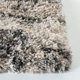 thumbnail image 5 of SAFAVIEH Iceland Hannah Abstract Shag Area Rug, Cream/Grey, 3' x 5', 5 of 7