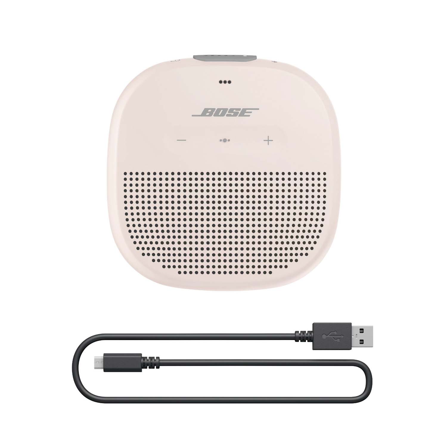 Bose SoundLink Micro Waterproof Wireless Bluetooth Portable Speaker, White Smoke - image 5 of 11