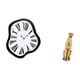 thumbnail image 5 of Reloj de pared con números , reloj electrónico con figura de , diseño distorsionado, material de resina acrílica, ideal para dormitorio, 5 of 8