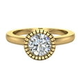 thumbnail image 5 of 0.71 Carat Simple Vintage Engagement Ring 14K Gold, 5 of 6