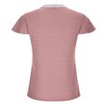 thumbnail image 5 of pstuiky Summer Tops for Women, Fashion Women's Summer V-Neck Button Short Sleeve Solid Casual Pullove Blouses Tops Casual Tops for Women 0 Tshirts, 5 of 6