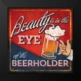 thumbnail image 2 of Mollie B. 12x12 Black Modern Framed Museum Art Print Titled - Beerholder, 2 of 5