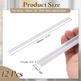 thumbnail image 2 of 6Pack Cabinet Door Protector, 18" x 3/4" Edge Guard Slip-on Drawer Edge Protector for 9/16"- 11/16" Thick Kitchen Cabinets Door, White, 2 of 6