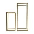 thumbnail image 4 of LOYALHEARTDY Metal Flower Stand, Stable and Durable, Gold, 4Pcs, 60x24x24 cm and 40x20x20 cm, 4 of 12