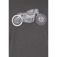 thumbnail image 4 of Trespass - Camiseta modelo Motorbike para hombre caballero (Carbón Jaspeado), 4 of 5