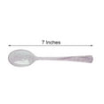 thumbnail image 3 of Efavormart 25 Pack - 7" Blush / Rose Gold Glittered Disposable Plastic Spoon for Wedding Party Banquet Events Candy Buffets Dinnerware, 3 of 9