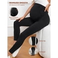 thumbnail image 4 of Athlemo Maternity Leggings with Over Bump Support High Waist Pregnancy Activewear Pants, 4 of 6