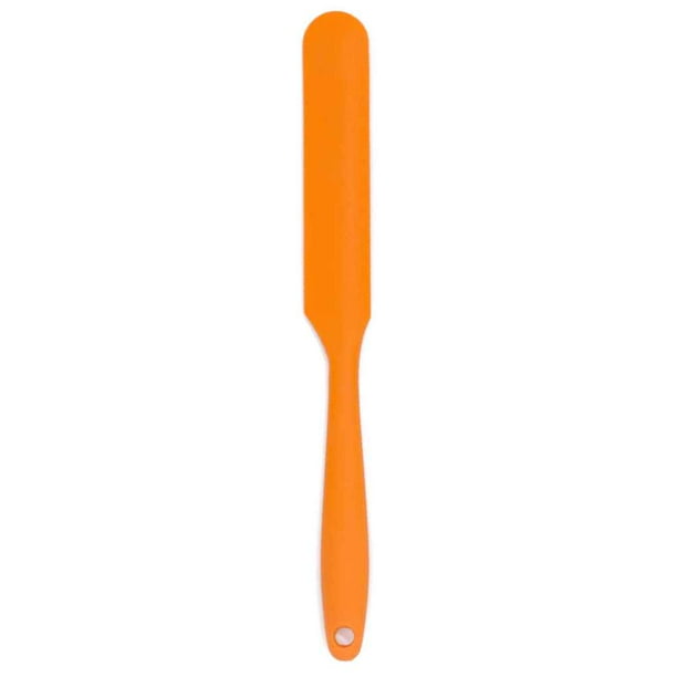 Injueey Espátula de silicona estrella mermelada cremosa pastel molde resistente al calor antiadherente delgado cortador de espátula Herramientas y accesorios para hornear Naranja 24x2.5cm Injueey JJ18622-03