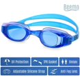 thumbnail image 4 of Beemo Swimming Goggles Universal Leak Resistant Eye-Socket Fit for Adults - Gray, 4 of 5