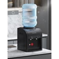 thumbnail image 5 of TABU Top Loading Water Cooler Dispenser, Hot & Cold Water, 38'' Countertop Water Cooler Dispenser, Holds 3 or 5 Gallon Bottle,Office Use,Black, 5 of 7