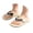 Beige-8, variant on Boys Thong Sandals Non Slip Contrast Sole Cushioned EVA Outsole Summer Beach Slippers For Kids Outdoor Water Shoes 35 Green