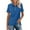 Blue, variant on Womens Tops Clearance, Women's Short Sleeve Shirts Summer Button Down Collared Tops Casual Loose Tees Summer Tops Golf Polo Shirts for Women Yellow S