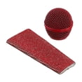 thumbnail image 3 of Sparkle Microphone Sleeve Wireled Mic Hand Cover and Mesh Microphone Grill for SM58 Microphones, 3 of 5