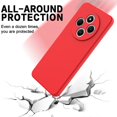 thumbnail image 5 of For Xiaomi Redmi 14C 4G Case Liquid Silicone Anti-Scratch Phone Cover with Hand Strap - Green, 5 of 5
