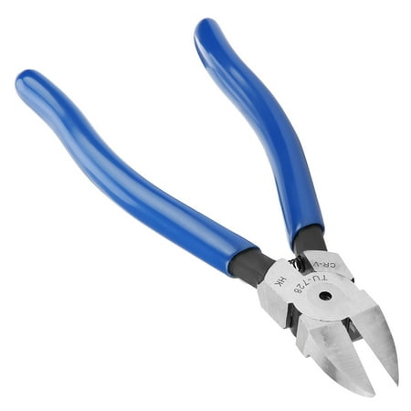 

Feoflen Nose Nippers Nippers Wire Cutter 8inch Blue Diagonal Tool Cable Nose Cutting Nippers Wire Cutter Tool