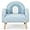 Blue, variant on OLAKIDS Kids Sofa, Toddler Rocking Chair with Solid Wooden Frame, Anti-Tipping Design, Plush Fabric, Children Armchair for Nursery Kindergarten Playroom Preschool, Gift for Boys Girls (Grey)